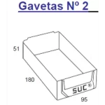 ESTANTES MET.PLAST. SUC Nº 2