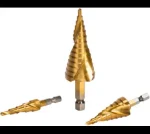 Jg Brocas Escalonadas Titanio PTHSD101